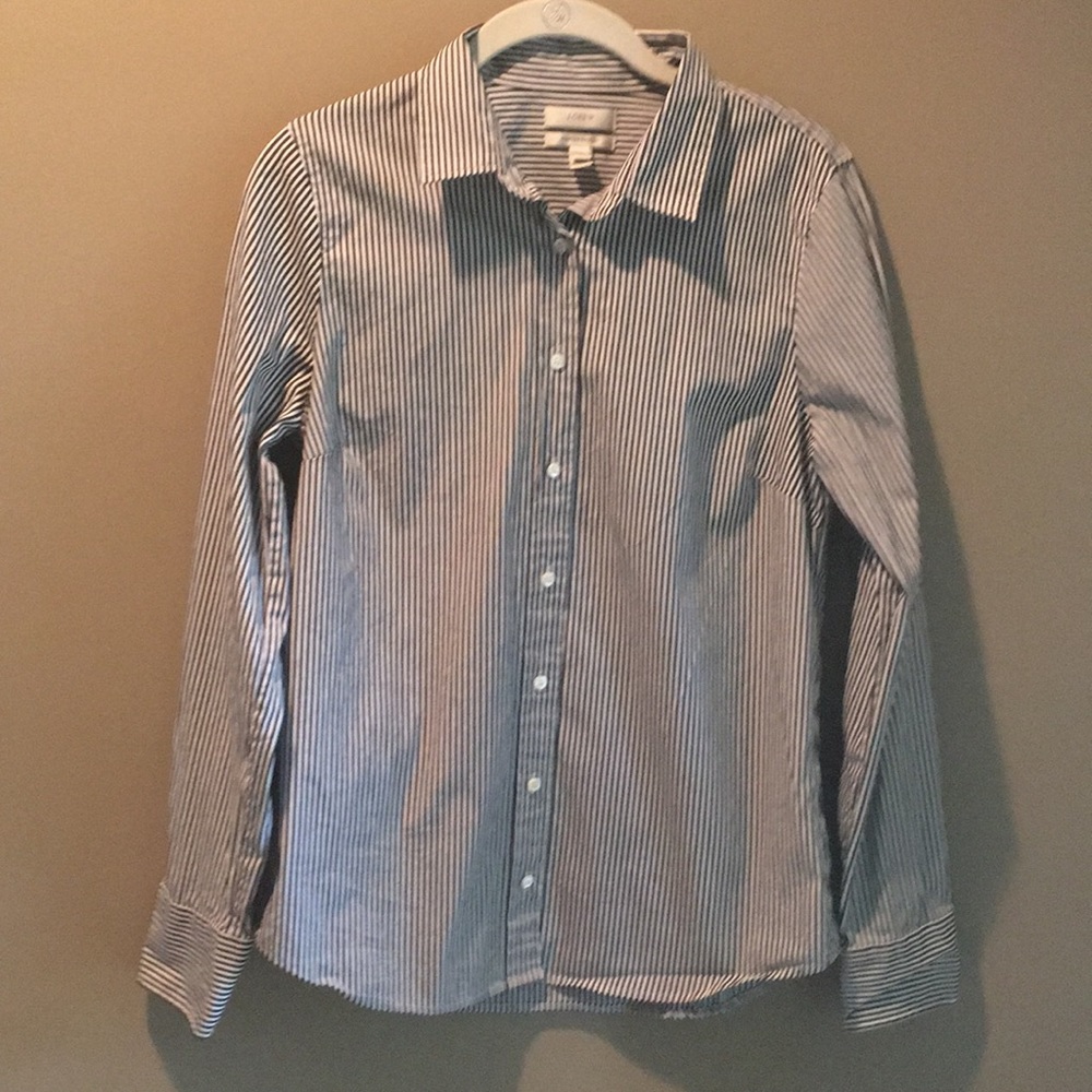 J Crew woman’s button down shirt